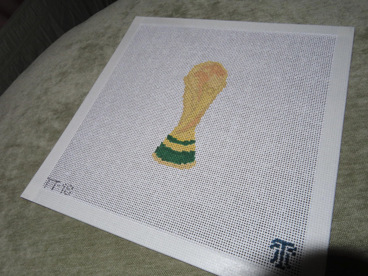 World Cup Trophy Needlepoint Canvas