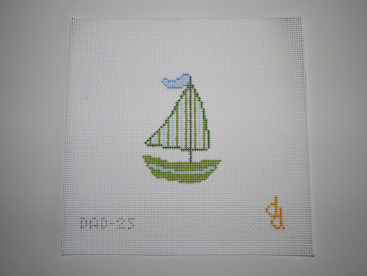 Sailboat Needlepoint Canvas