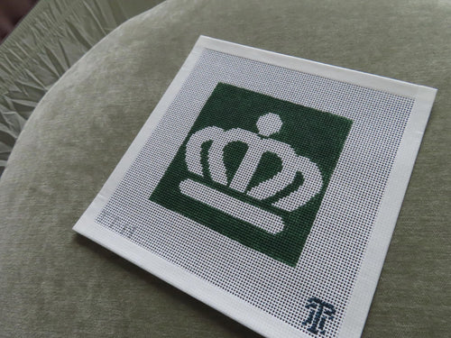 Charlotte Crown Needlepoint Canvas
