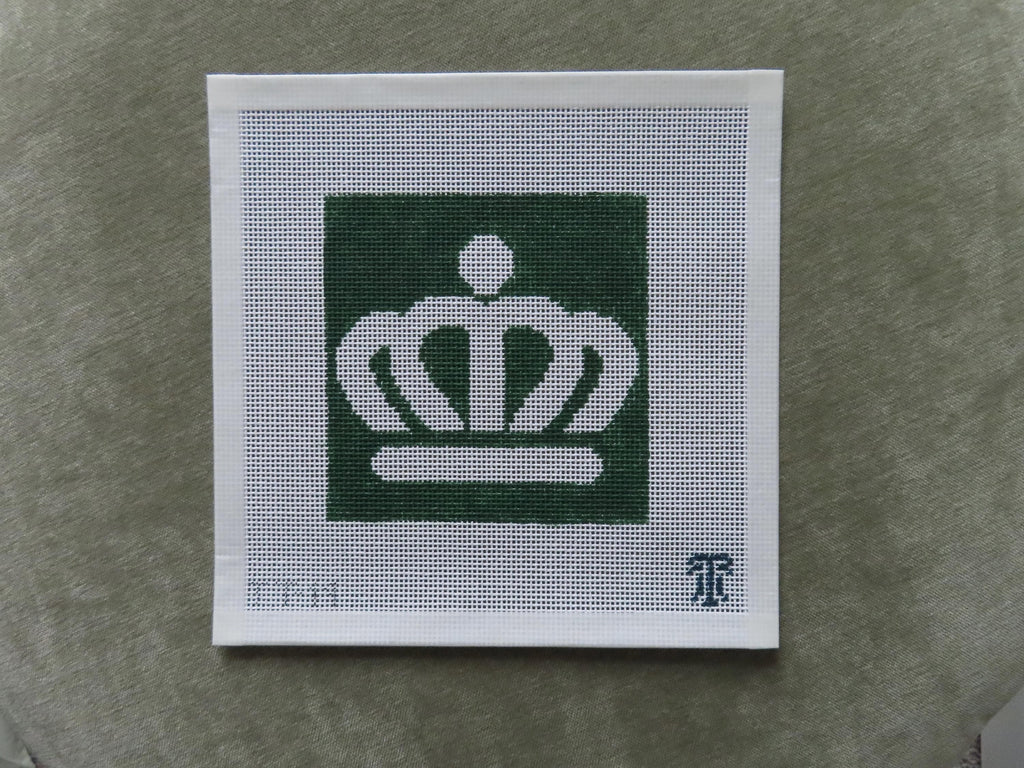 Charlotte Crown Needlepoint Canvas