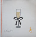 Champagne Flute Needlepoint Canvas