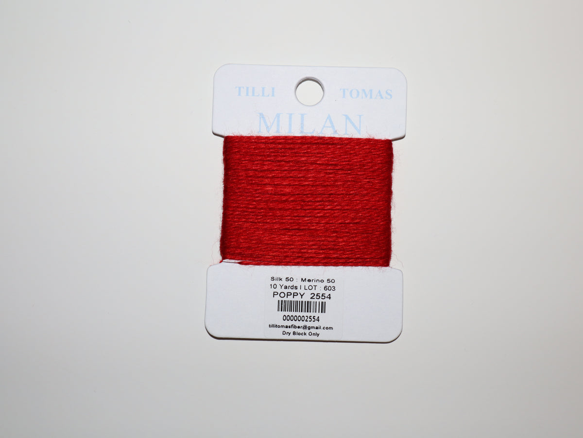 Milan Card 2554 Poppy