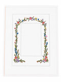 Floral Needlepoint Frame Canvas
