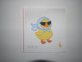 Sunglasses Duck Needlepoint Canvas