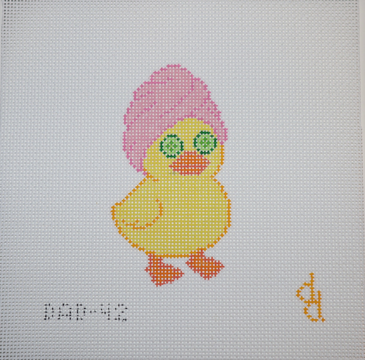 Spa Duck Needlepoint Canvas