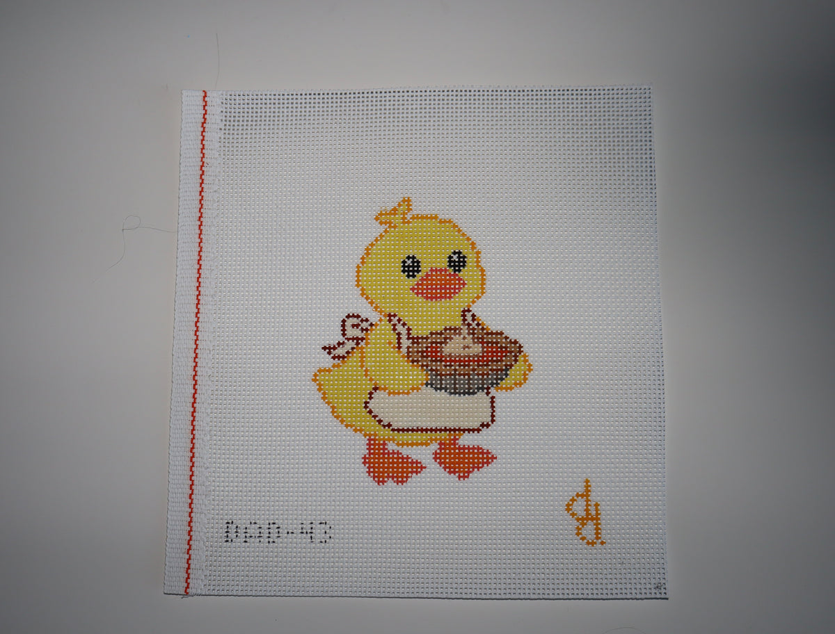 Thanksgiving Duck Needlepoint Canvas