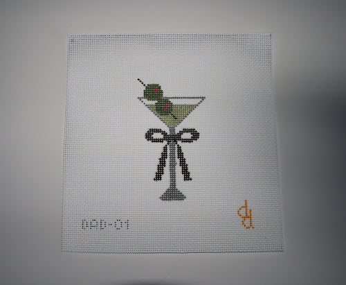Dirty Martini Needlepoint Canvas