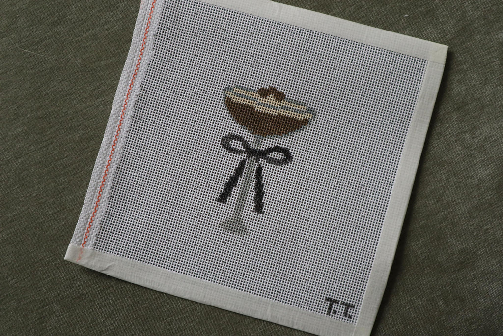 Espresso Martini Needlepoint Canvas