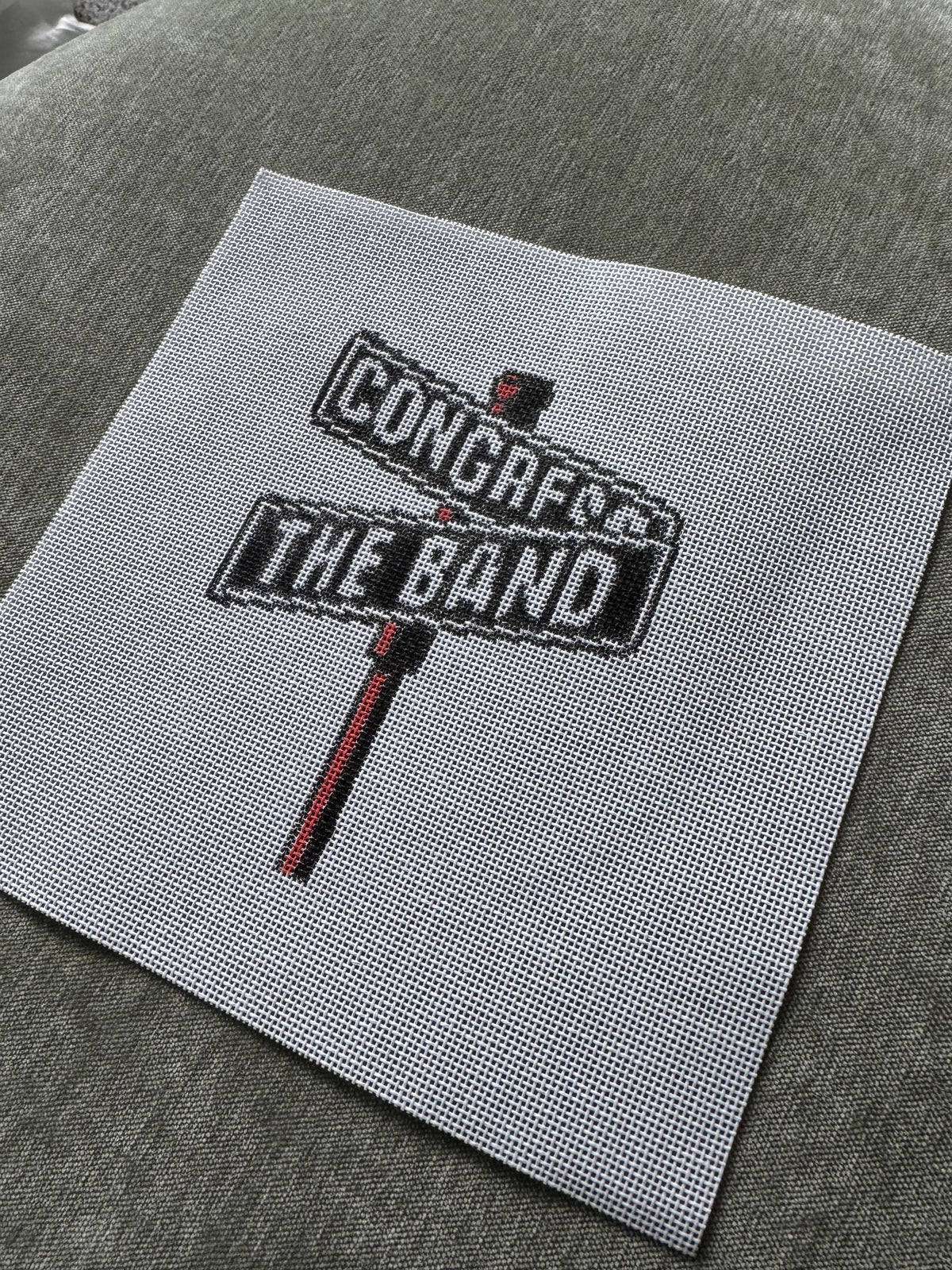 Congress the Band Needlepoint Canvas