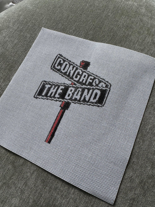 Congress the Band Needlepoint Canvas