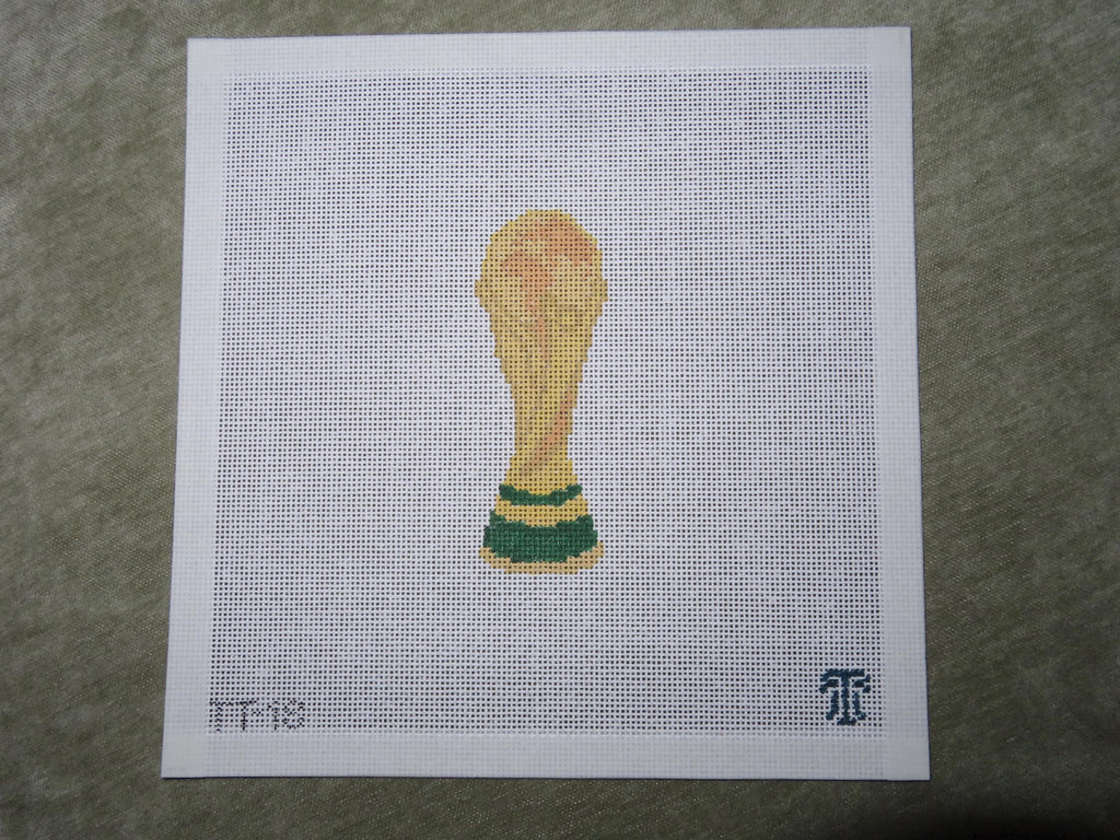 World Cup Trophy Needlepoint Canvas