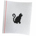 Mini Black Cat Needlepoint Canvas